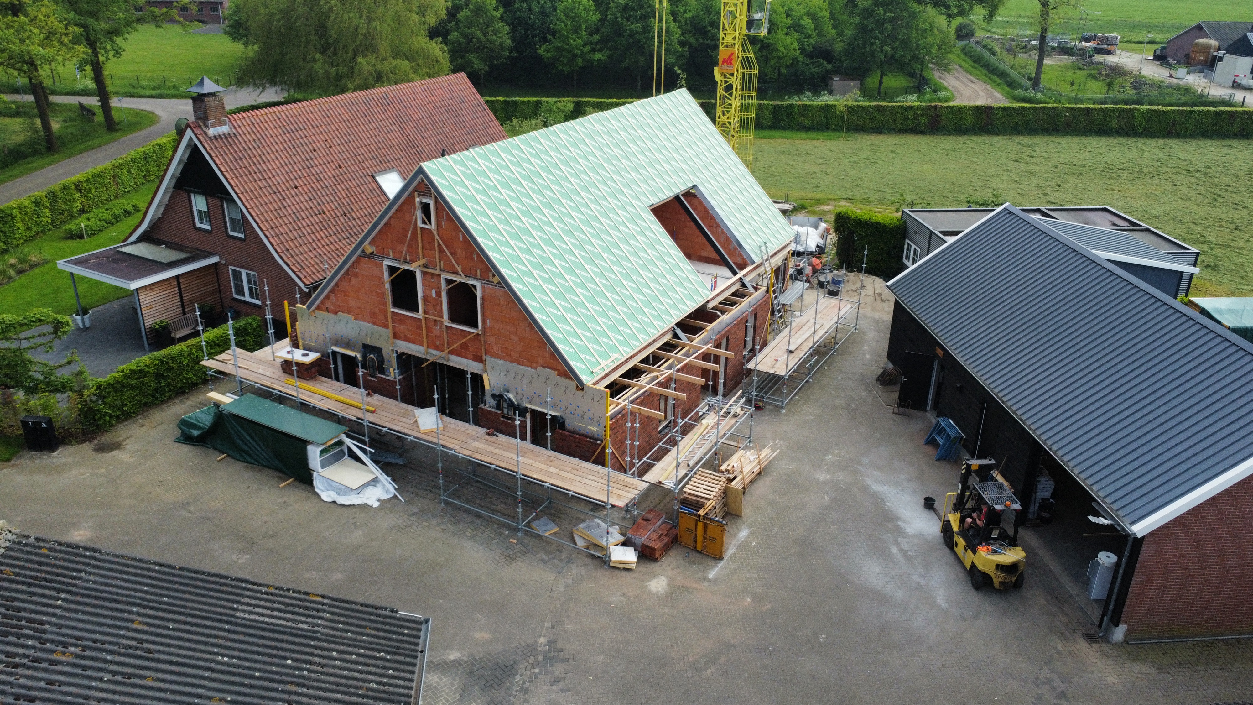 Uitbreiding woning Rossum foto